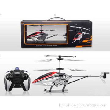 Remote Control 2 Channel Metal Alloy Mini Helicopter with Light